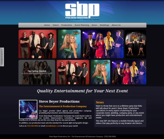 Talent Showcase WebApp - Design & Code of Multimedia WebApp Talent Showcase WebApp
